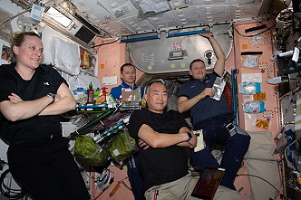 life onboard ISS