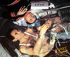 Crew Sojus 27 an Bord von Saljut 6