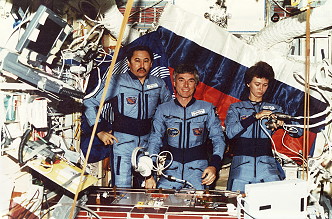 Leben an Bord der Mir