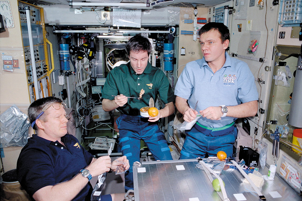 life onboard ISS