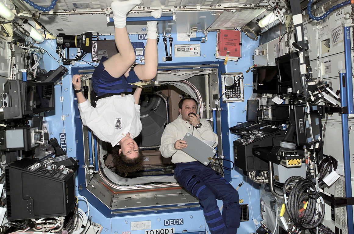 life onboard ISS