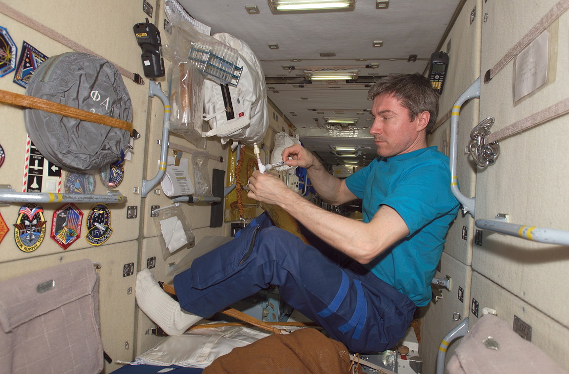 life onboard ISS