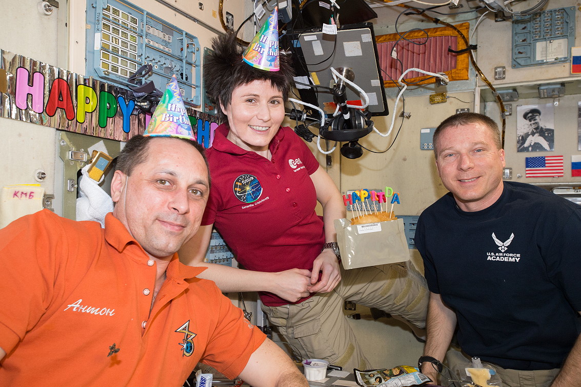 life onboard ISS