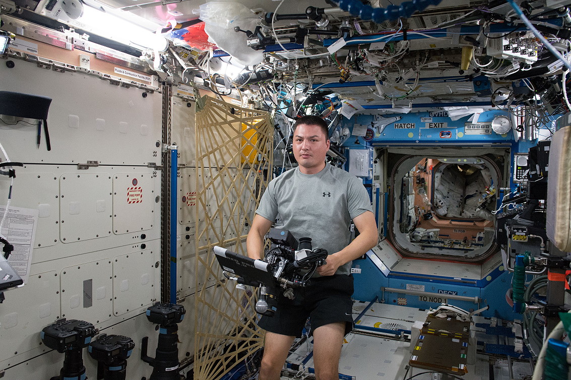 Leben an Bord der ISS