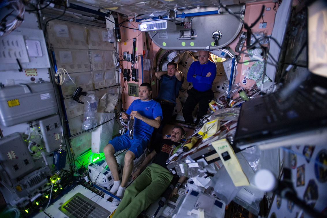 Leben an Bord der ISS
