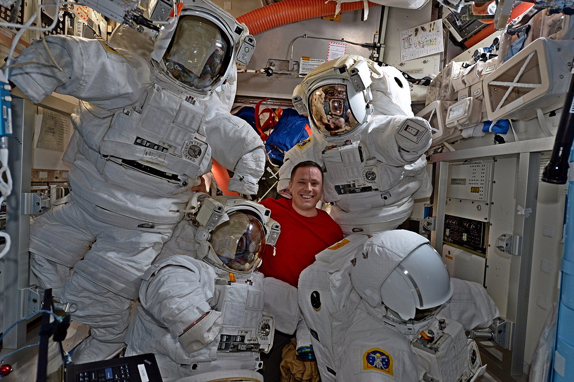 Leben an Bord der ISS