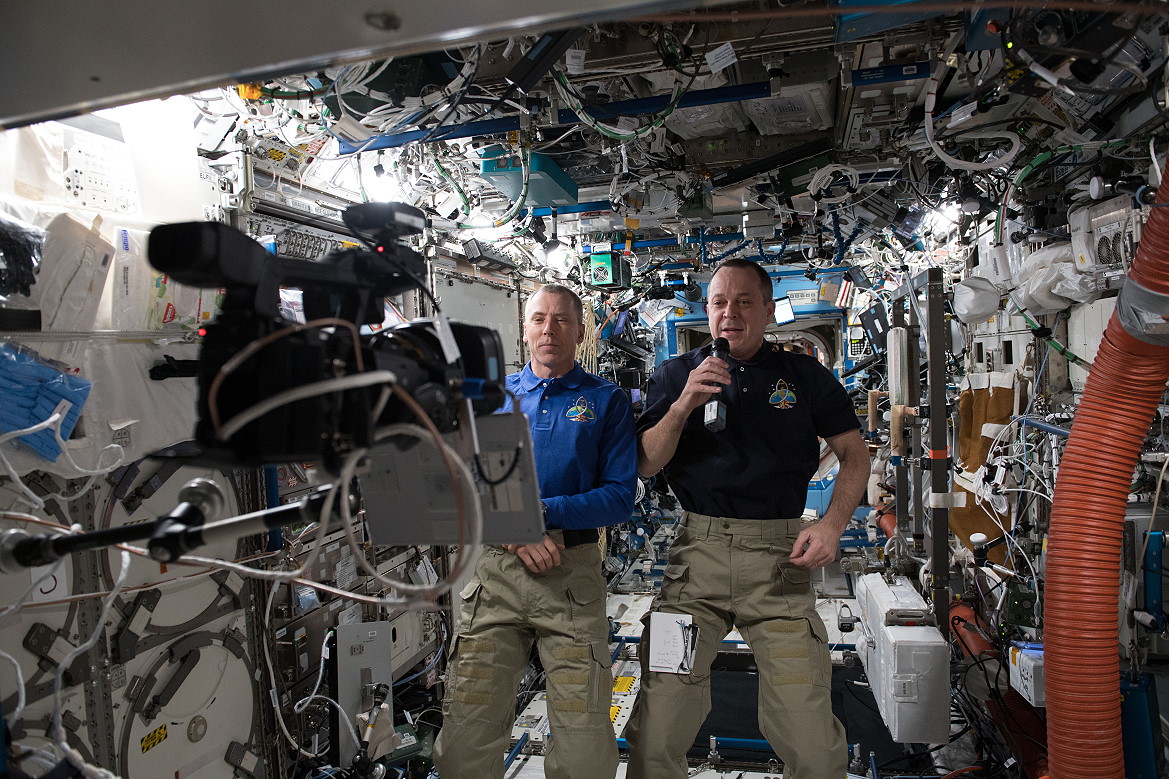 life onboard ISS