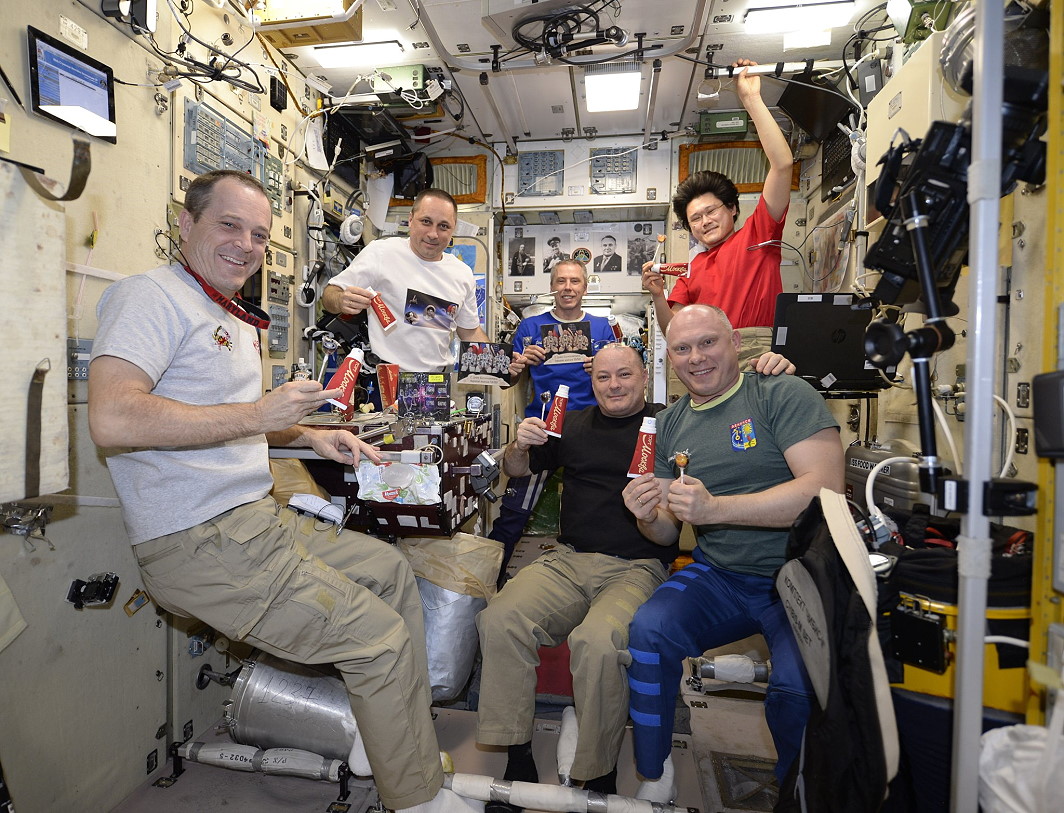 Leben an Bord der ISS