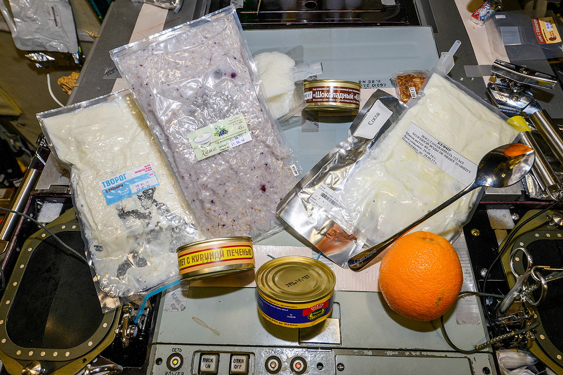 life onboard ISS