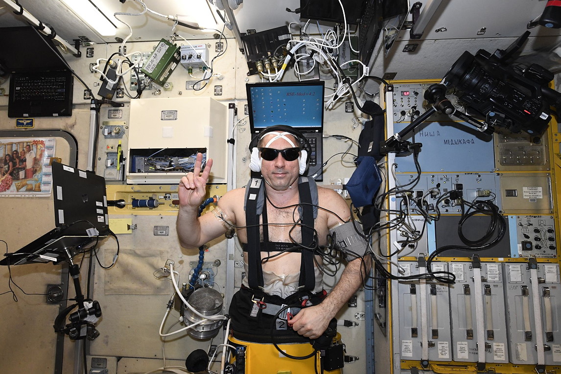 life onboard ISS