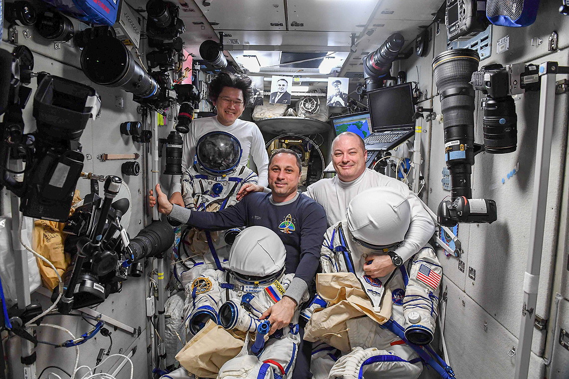life onboard ISS