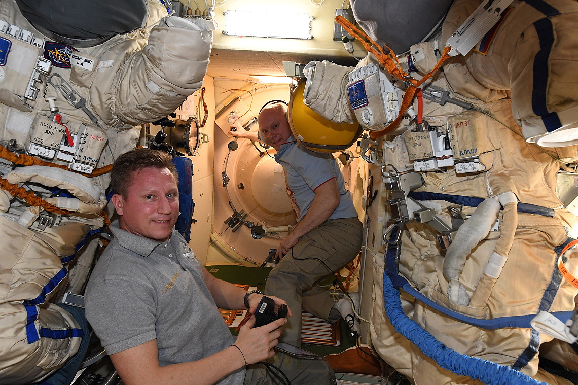 life onboard ISS