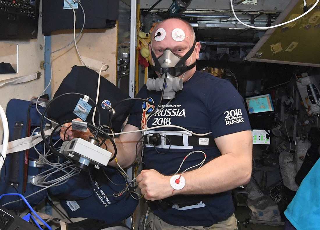 life onboard ISS