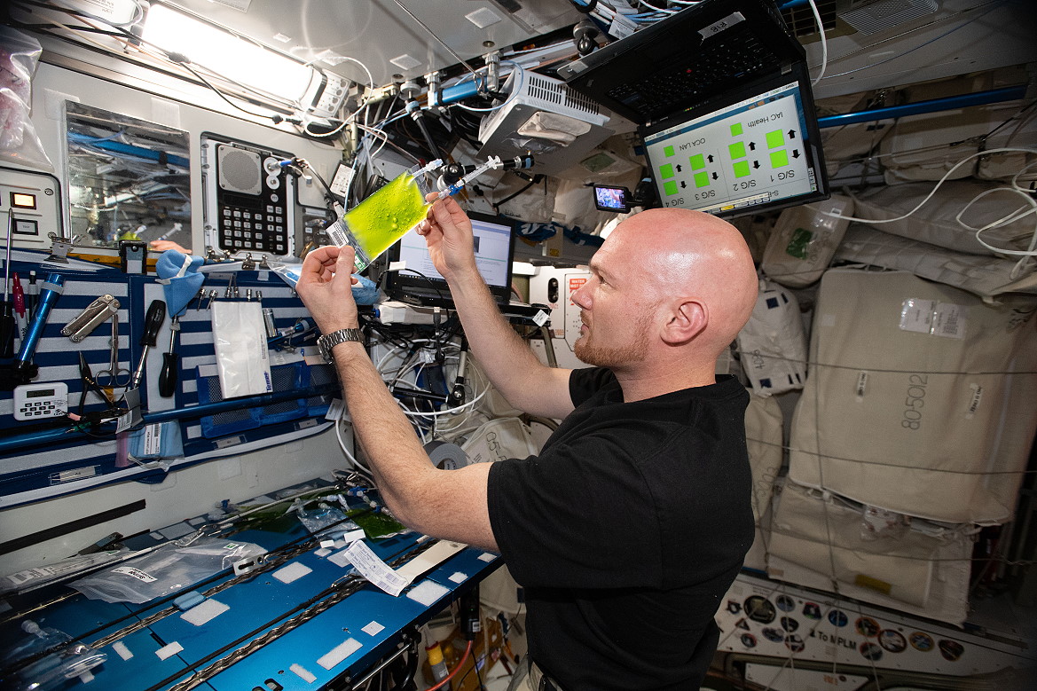 life onboard ISS