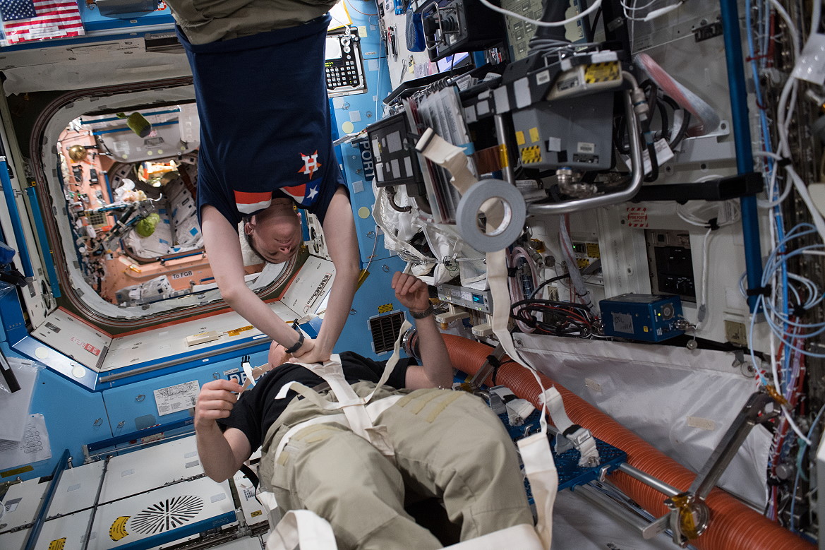 Leben an Bord der ISS