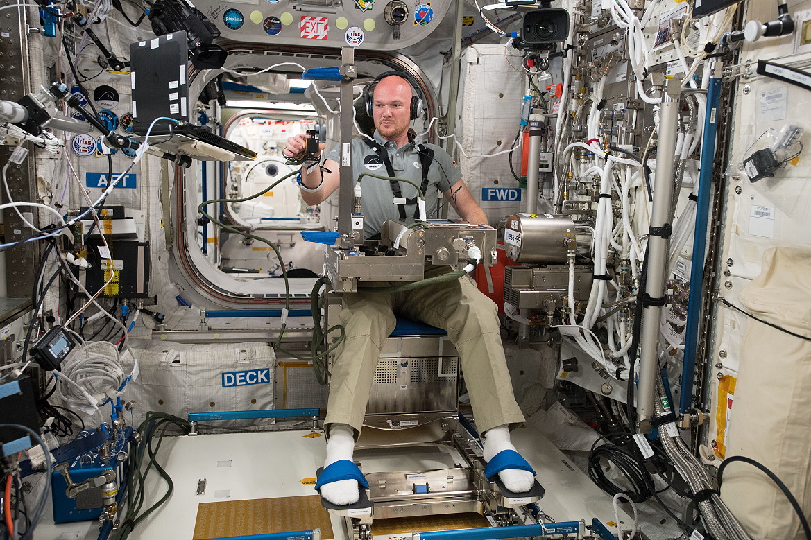 Leben an Bord der ISS