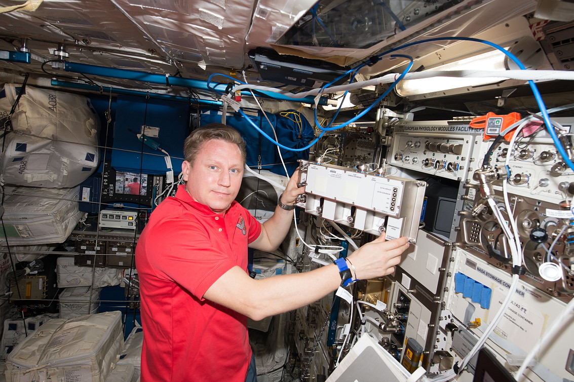 Leben an Bord der ISS