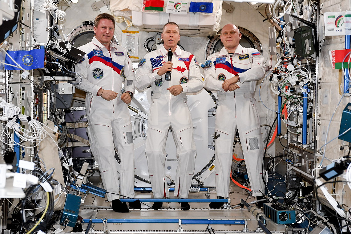 Leben an Bord der ISS