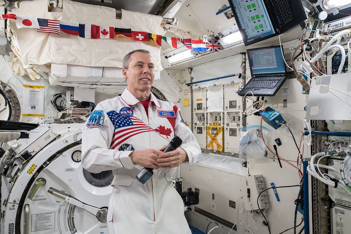 life onboard ISS