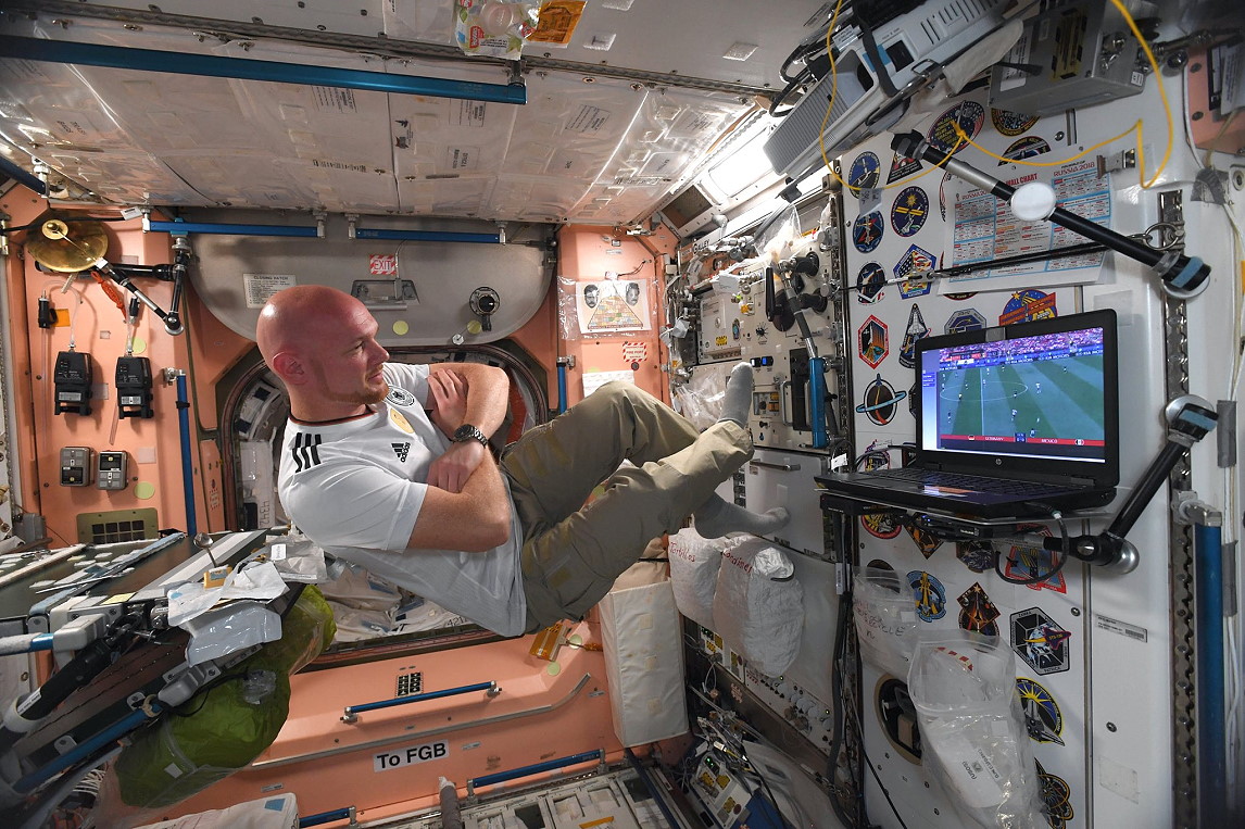 Leben an Bord der ISS