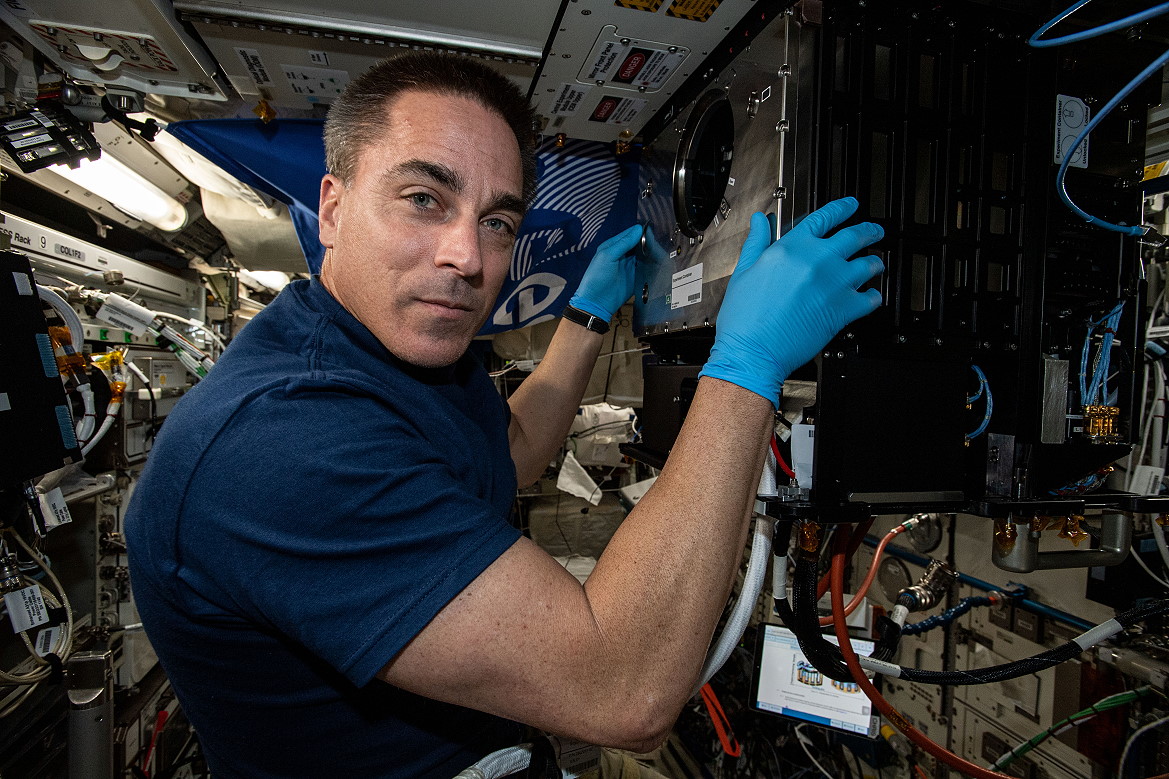 life onboard ISS
