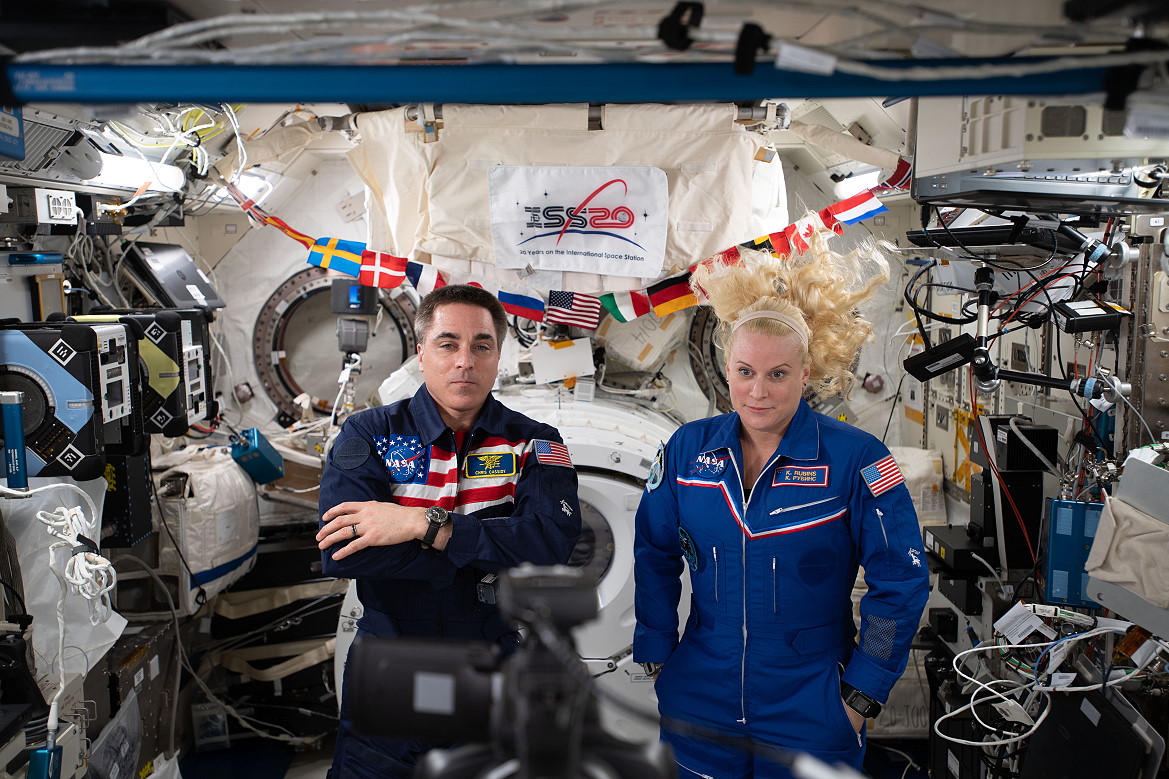 life onboard ISS