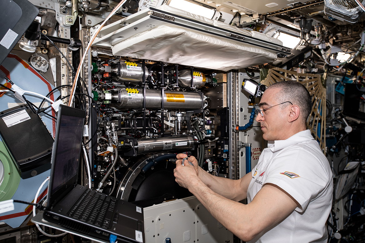 life onboard ISS