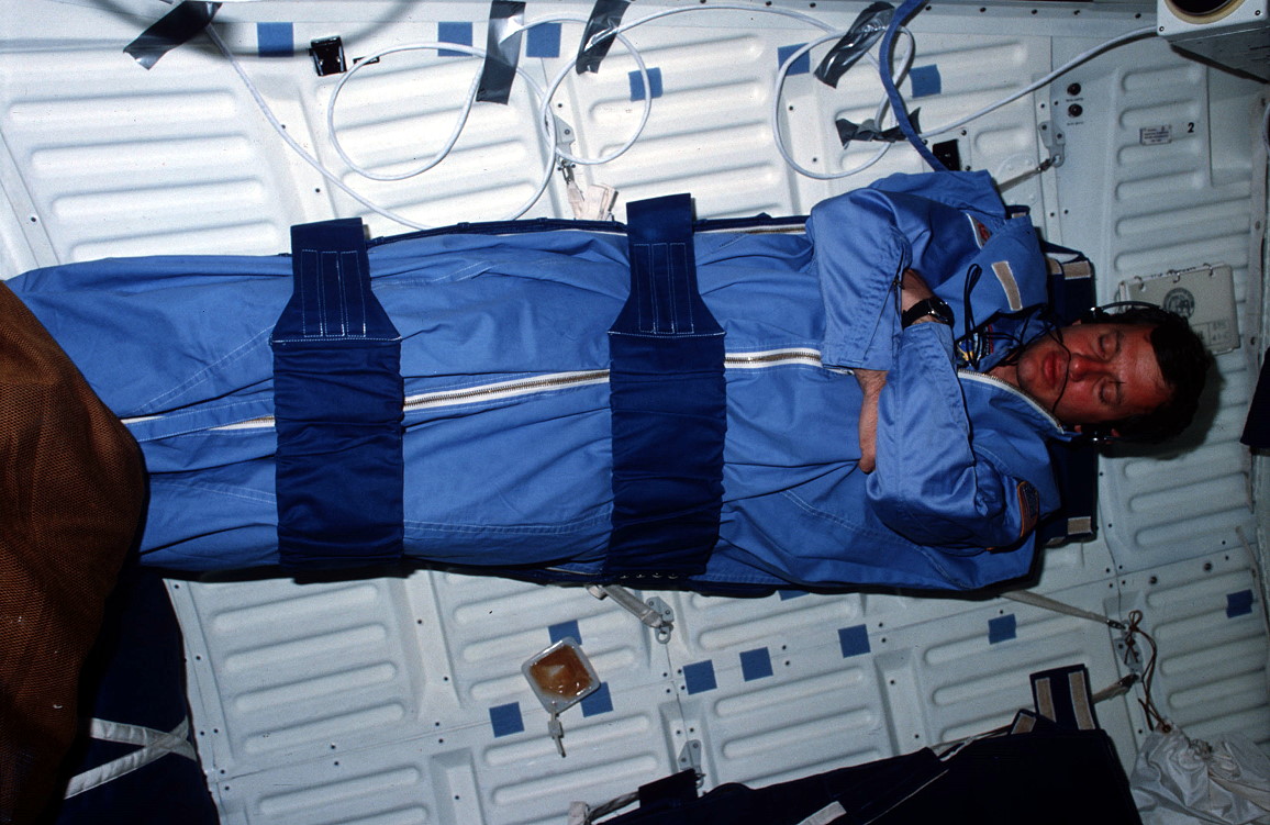 Hart onboard Shuttle