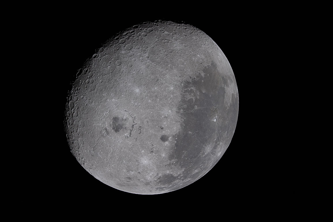 Moon seen from Artemis II during flyby