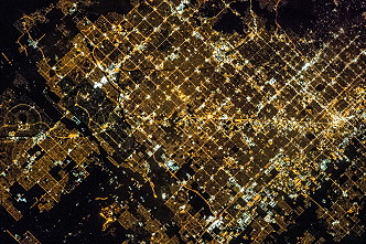 Phoenix at night