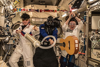 Halloween in space Halloween in space