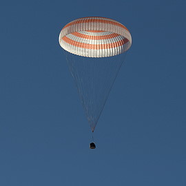 Soyuz MS-08 landing