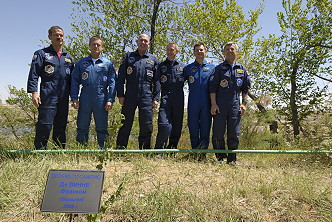 traidional tree plant in Baikonur