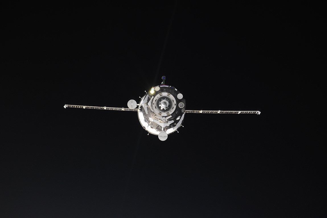 Soyuz MS-04 arrival