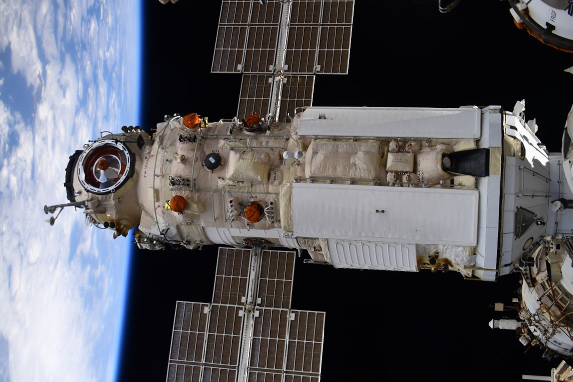 Nauka docking to ISS