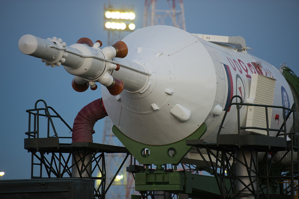Soyuz MS-02 rollout