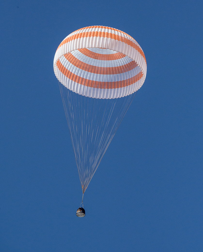 Soyuz MS-17 landing