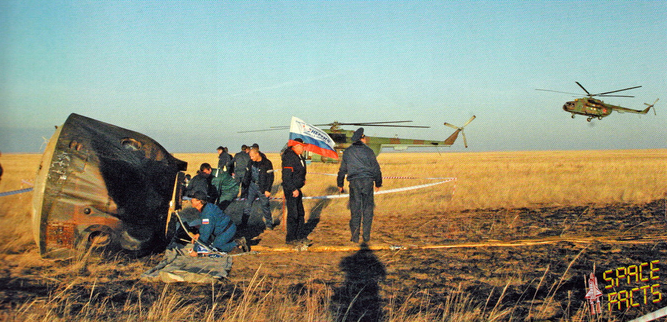 Soyuz TMA-10 recovery