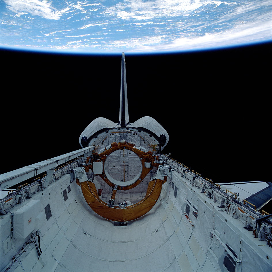 STS-29 im Orbit