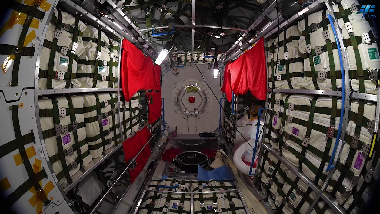 Innenansicht von Tianzhou-5