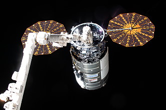 Cygnus NG-20 arrival