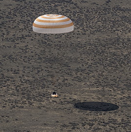 Soyuz MS-24 landing