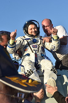 Soyuz MS-25 recovery