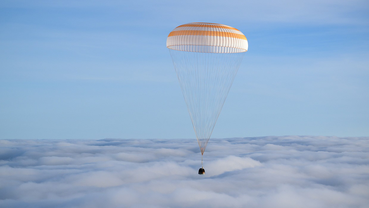 Soyuz MS-26 landing
