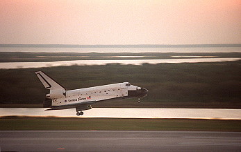 Landung STS-99