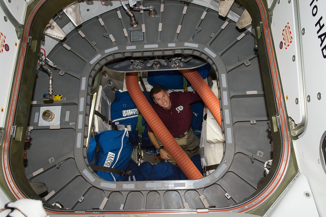 Kimbrough inside Cygnus