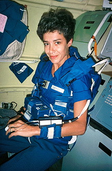 Andr�-Deshays im Training