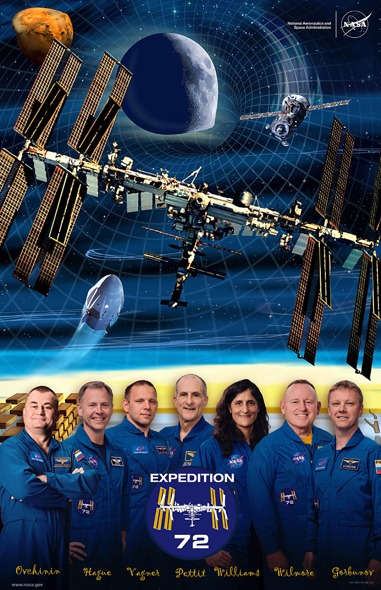 ISS-72 Crewposter