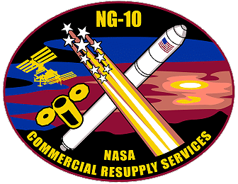 Patch Cygnus NG-10 (NASA) Patch Cygnus NG-10 (NASA)