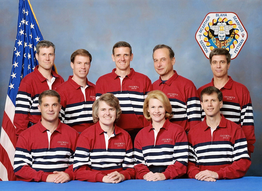 Crew STS-58 (prime and backup)
